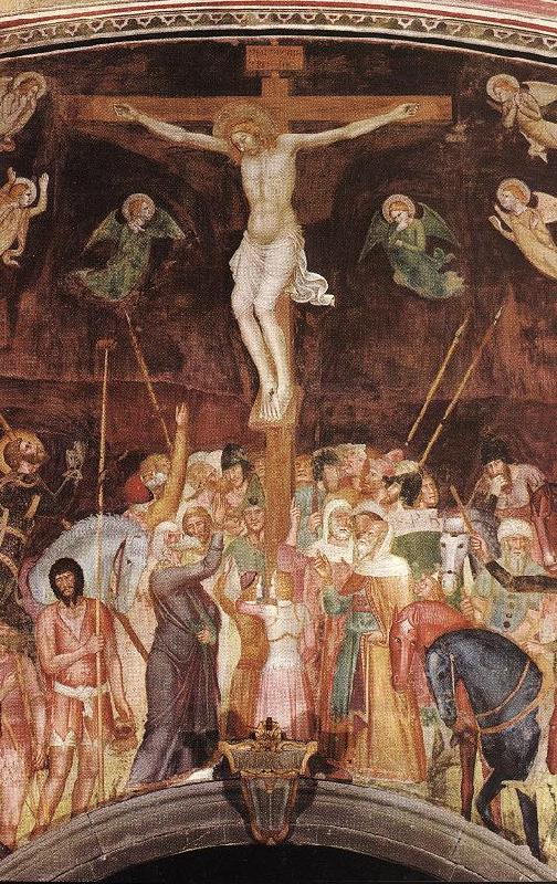 ANDREA DA FIRENZE Crucifixion (detail) jj oil painting image